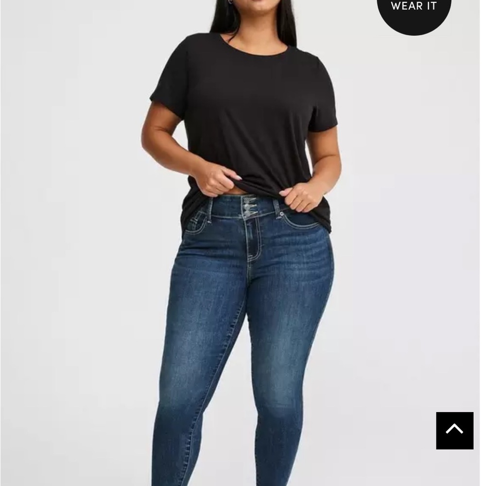 TORRID Jeggings Jeans Light Wash Color - Picture 9 of 9